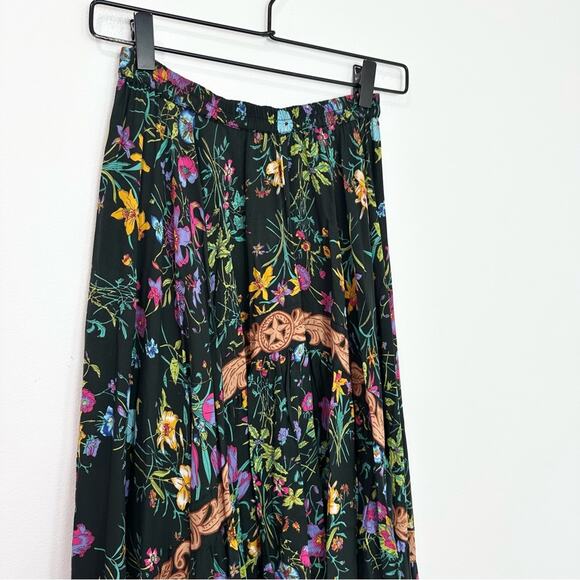 Spell Gypsy Queen Castaway Skirt Floral Bohemian size XS Unicorn Rare - Picture 6 of 9